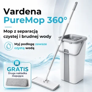 Vardena PureMop 360°- Mop z separacją czystej i brudnej wody